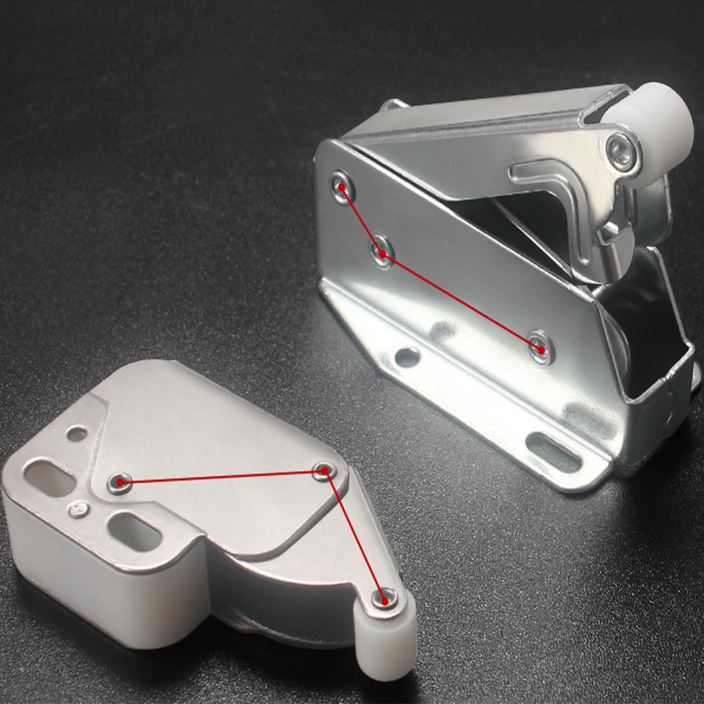 Industriequalität Elefantenrüssel-Schloss Schranktürschloss Türriegel Türschlösser & Riegel Kaltgewalzter Stahl Einfache Befestigung