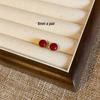 S925 Sterling Silver Red Mantou Pearl Stud Earrings - Retro Hong Kong Style, Elegant, High-End Fashion Accessories for Women