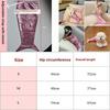 Cane Gatto Animale Aspetto Sirena Divertente Costume da Bagno Indossare Bikini Costume Accessori Coda di Sirena Vestiti
