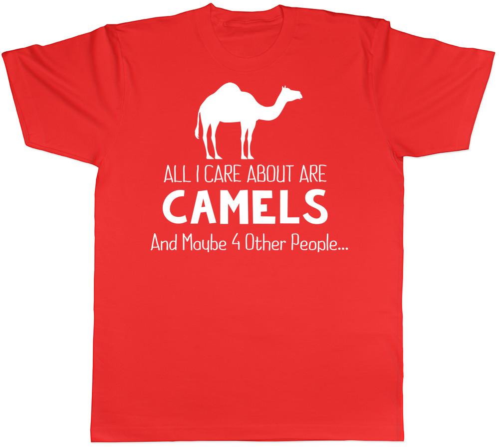 All I Care About are Camels and maybe 4 other people Unisexs Unisexs TShirt S
