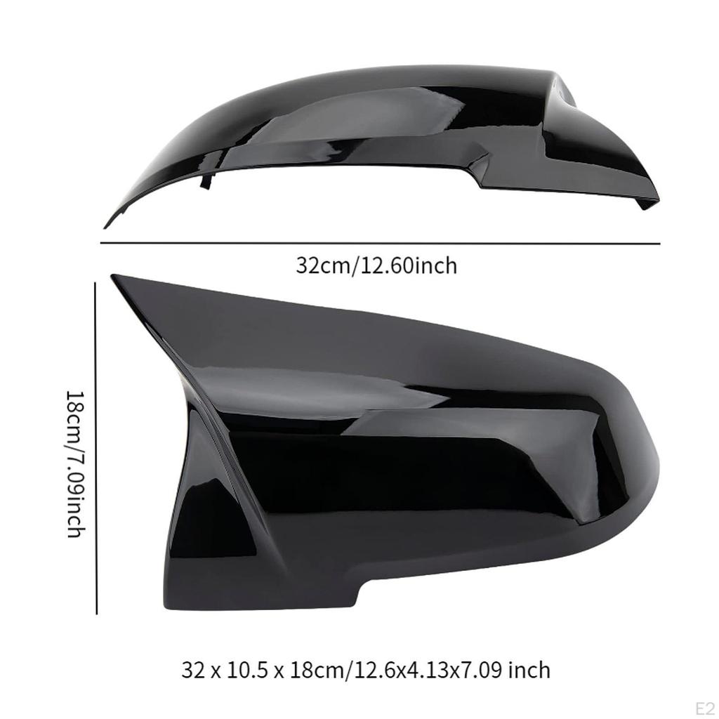 Wing Mirror Covers Directly Replace Accessories Exterior Decoration Easy To Install High Performance