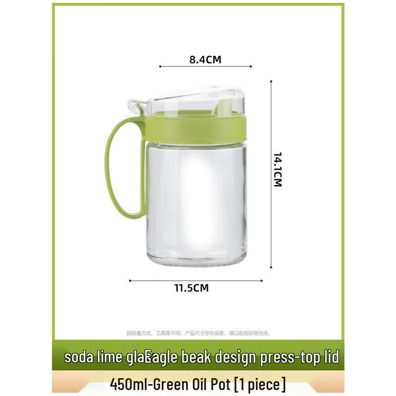 CHAHUA Leak-proof Glass Oil & Vinegar Dispenser