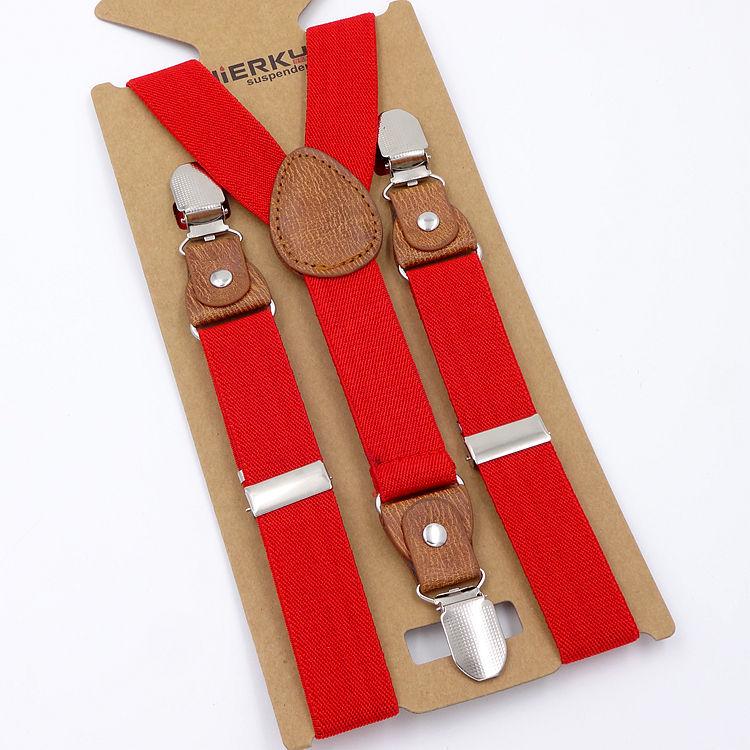 Kids Three-Clip Suspenders for Boys & Girls - Spring & Autumn Korean Style