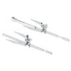 Portable Lightweight Stainless Steel Rotation Chicken Roasting Fork Barbecue Sticks Grill BBQ Tool