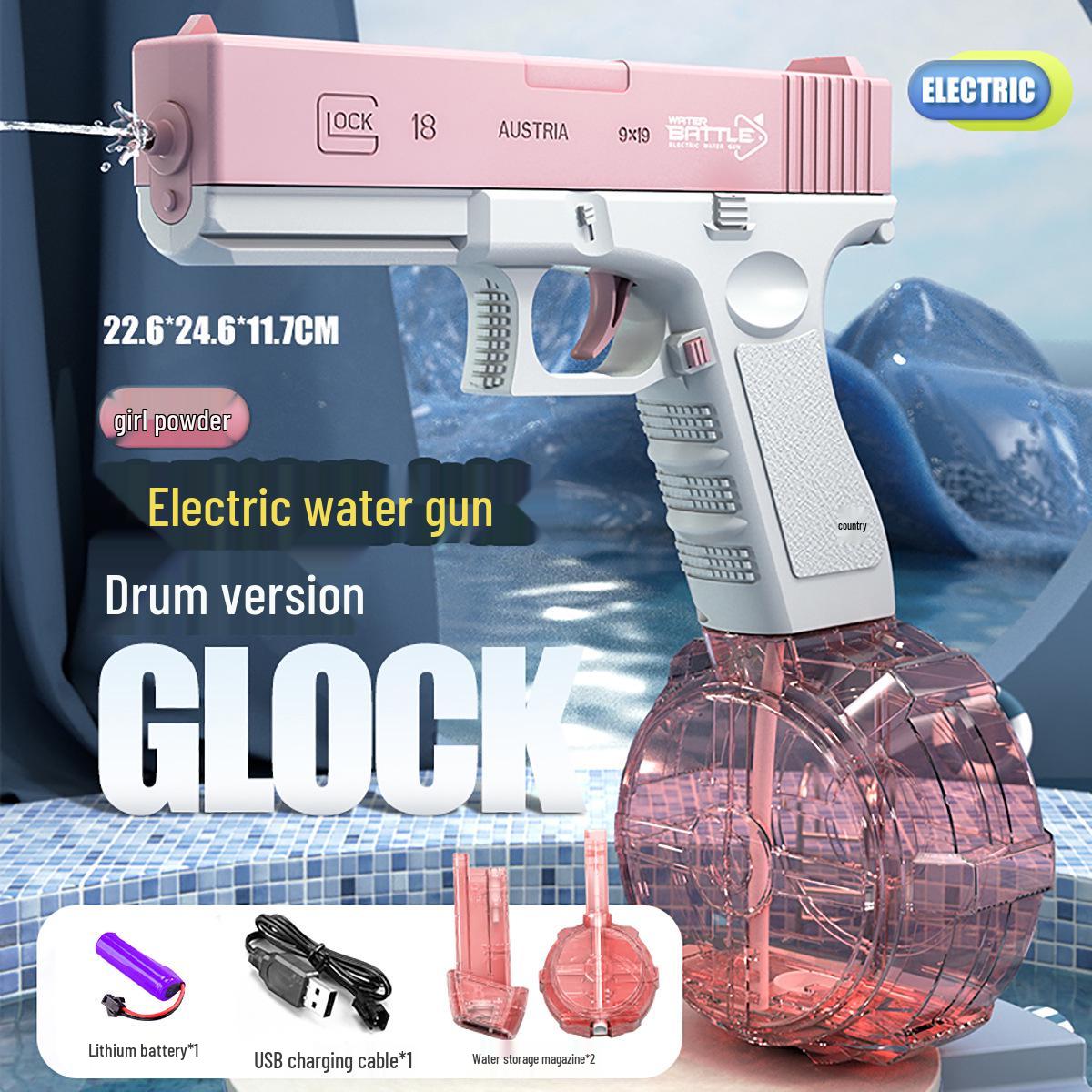 

Автоматический перезаряжаемый водяной пистолет M416 - Большая емкость, уличная игрушка для мальчиков