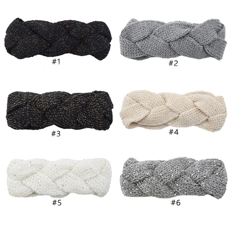 Hair band for women from Woolen fabric handembroidered