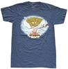 T-shirt grafica da uomo Green Day Dookie Navy Heather Nuova