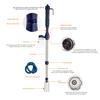 Electric Gravel Cleaner Aquarium Vacuum Cleaner Multifunction Fish Tank Vacuum Cleaning Tool for Water Changing Sand Washing Water Circulation