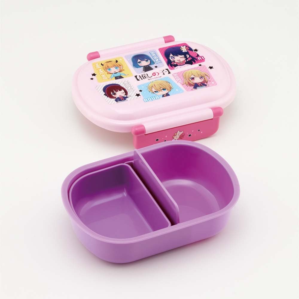Skater Bento 360ml Fluffy Made In Single Dishwasher and Microwave Product Children's Box, Capacity, Lid, Japan, Tier, Safe, Code QAF2BAAG-A