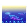 Gradual Change Large Carpet Feather Wind Bedroom Floor Mat