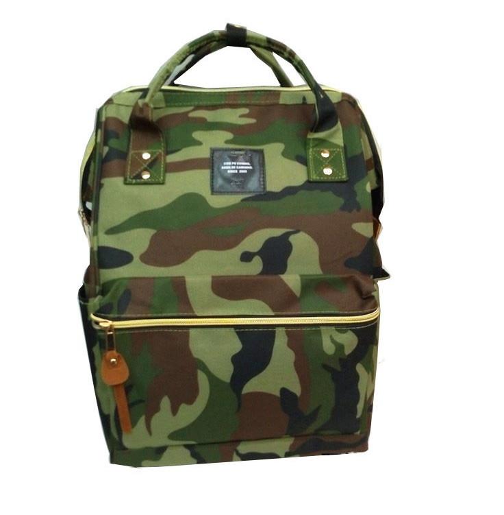Students Canvas Fashion Backpack Unisex High Quality Waterproof School Bag