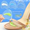 GEL Honeycomb Forefoot Pad High Heels Sandals Anti-wear and Anti-pain Forefoot Half Size Pad Soft Granular Massage Anti-slip Sticker