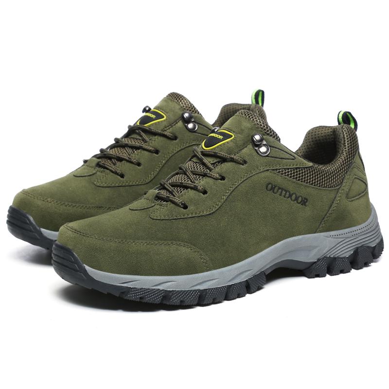 Fashion New Large Size Men's Outdoor Hiking Boots Light and Comfortable Thick Soled Hiking Shoes Outdoor Sports Men's Shoes