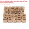 Diy Design Leather Hot Foil Embossing Dies Stamping Number Leather Stamp Mould