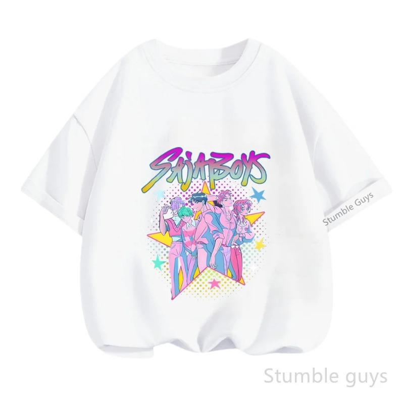 Kpop Demon Hunter T-shirt Summer New HD Tiger Print Pure Cotton Breathable T-shirt for Men and Women Round Neck Casual Soft Top