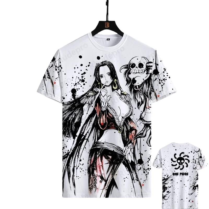 Japanese Printed Adult Men Summer Short Sleeve Tshirt Kids Cosplay Street Casual Clothing