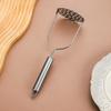 Stainless Steel Potato Masher with Ergonomic Handle Manual Food Crusher for Vegetables Sauces Rust-Resistant Dishwasher Safe Kitchen Tool for Home