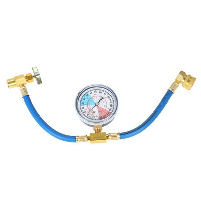 Car Air Conditioning AC R134A Refrigerant Recharge Measuring Hose Gauge Kit