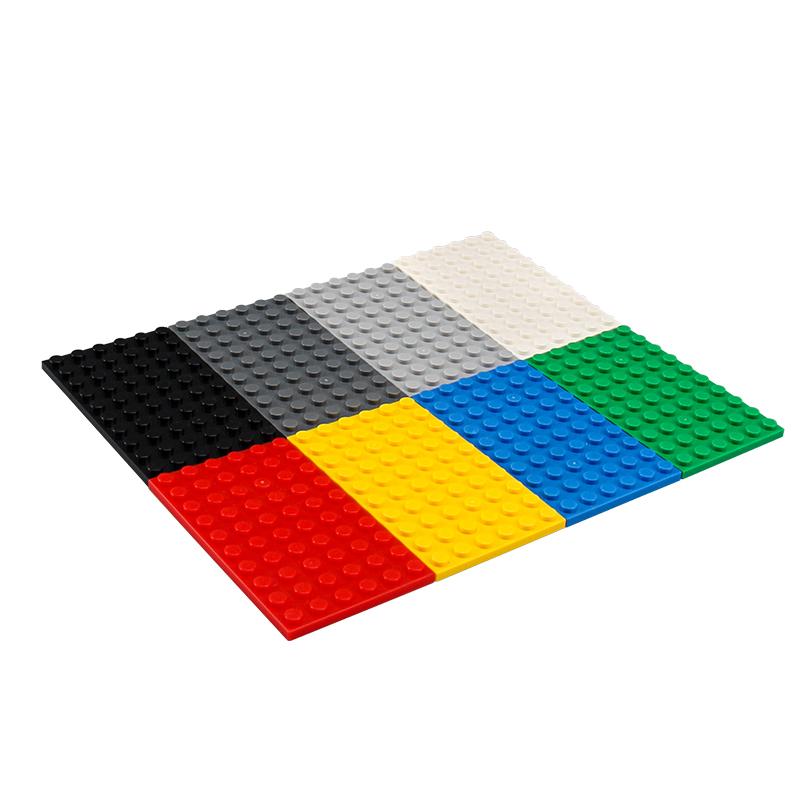 40pcs 6x10 Dots Building Blocks 12Color Educational Creative Size Compatible Brands Toys for Children Thin Figures Bricks 3033