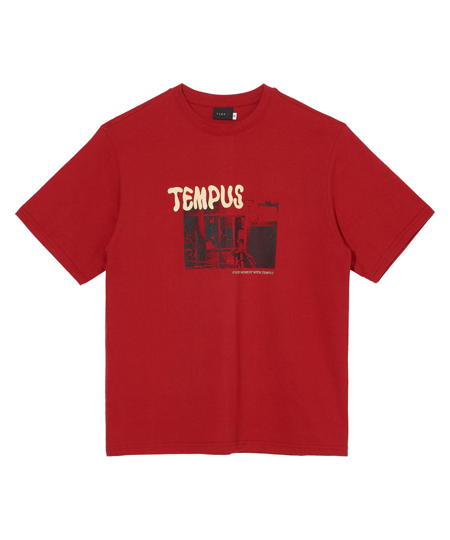 Tempus Studio Balloons Font Standard T-Shirt [Red] Red/Xl