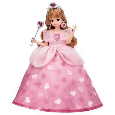 TAKARA TOMY Doll Heartful Princess Pretend Play Toy for Ages 3 and Up Licca-chan LD-03 Dress-Up
