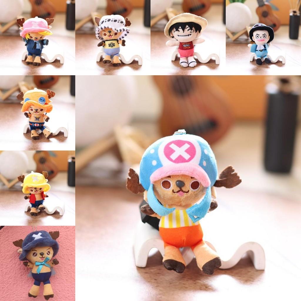 Anime One Piece Toy Keychain Cute Chopper Luffy Figure Collectible Teens For
