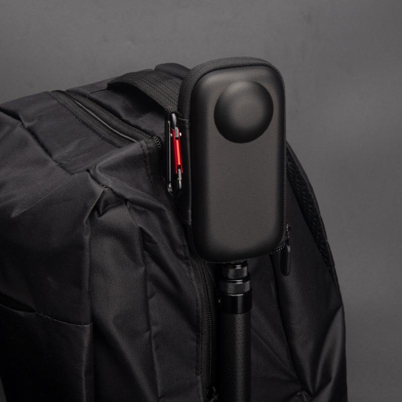 1 szt. Dla Insta360 X3 Mini Etui do przechowywania Przenośna ochronna torba PU Ochraniacz ekranu i obiektywu ze szkła hartowanego Silikonowe etui Ramka