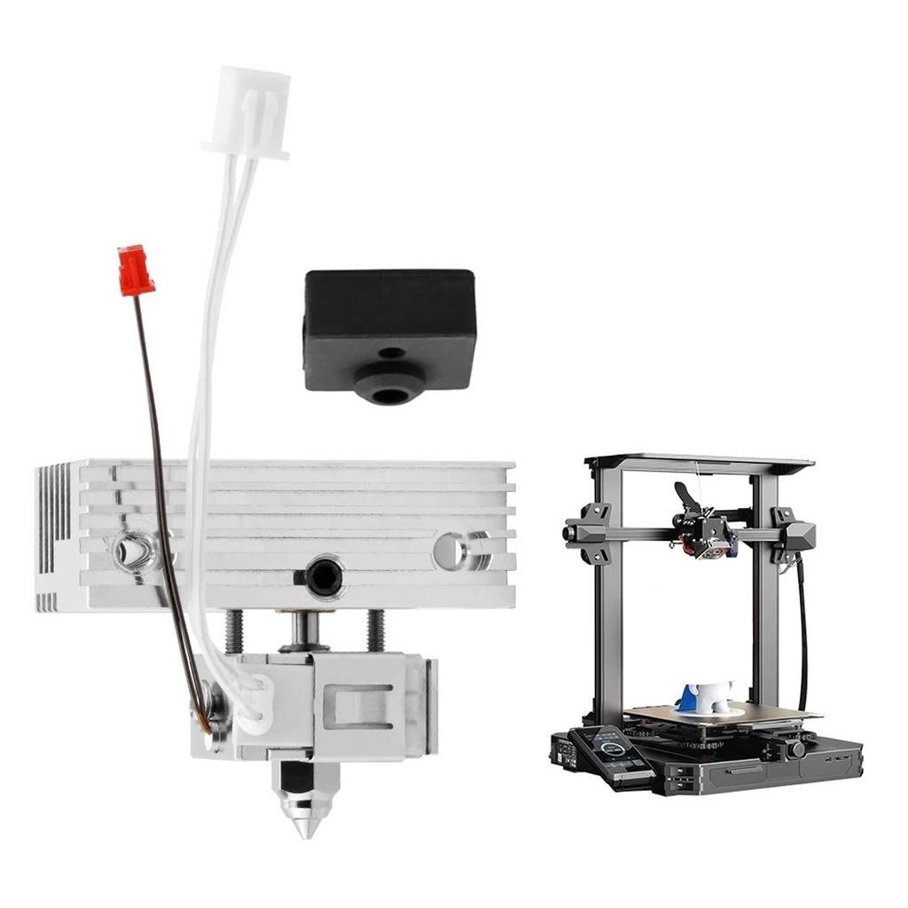 3D Printer Hotend Kit 0.4mm Nozzle Hot End Kit with Heatsink 24V 80W for Ender 3 S1 Ender3 S1 Pro CR10 Smart Pro