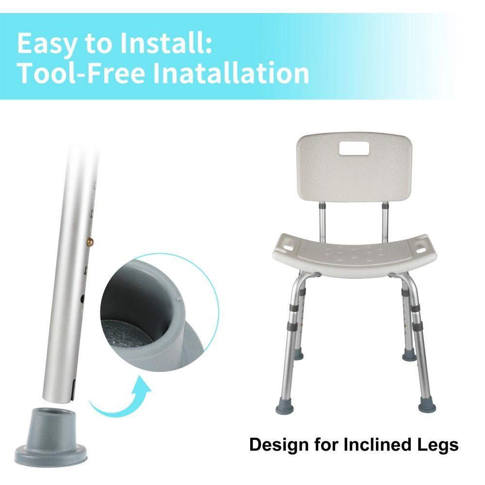 4 pcs Non-slip Slope Rubber Tip Rubber Chairs Table Leg Crutch Sleeve Furniture Slider Bathroom