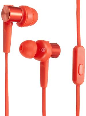 Sony Écouteurs modèle basse profonde type canal avec télécommande et microphone rouge R MDR-XB55AP, MDR-XB55AP