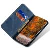 Cell Phone Case for Samsung Galaxy A54 5G,Jeans Cloth Texture Stand PU Leather Phone Wallet Cover