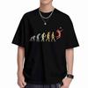 Volleyball Evolution Player Short Sleeve Tee 100 Cotton TShirt