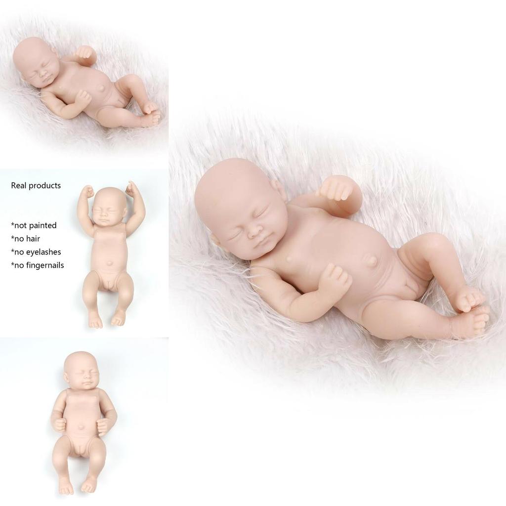 Exquisite Reborn 10" Baby Doll Handmade With Realistic Soft Silicone Vinyl