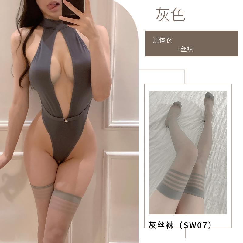 Sex underwear neck milk onesie uniform temptation passion open file dead water wholesale