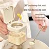 Ru Han Glass Seasoning Jars Set with Wall Rack