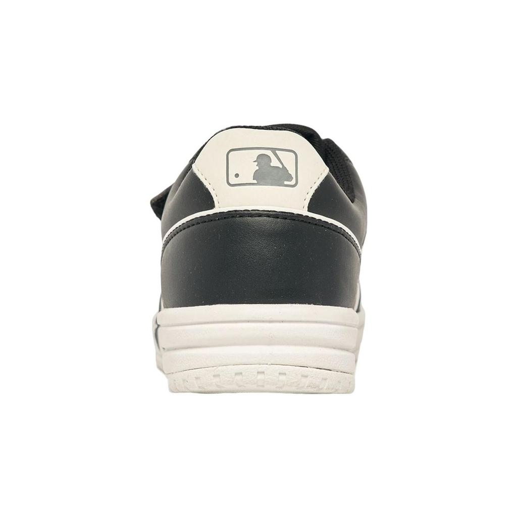 MLB Chunky Liner Comfortable Durable Non-Slip Wear-Resistant Low-Top Kids Skate Shoes Kids sneaker Black White 7ASXCA13N-50BKS