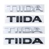 1pc 3D TIIDA ABS Car Rear Letter logo sticker Rear Bumper tail door trunk sticker car rear Emblem sticker styling Accessories