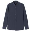 YOUNGOR Men's Heat-Retaining Easy-Care Business Casual Long Sleeve Shirt