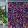 Mandala Muster Duschvorhang Badezimmer Duschvorhang Wasserdicht Mit 12 Haken Heimdeko Kostenloser Versand