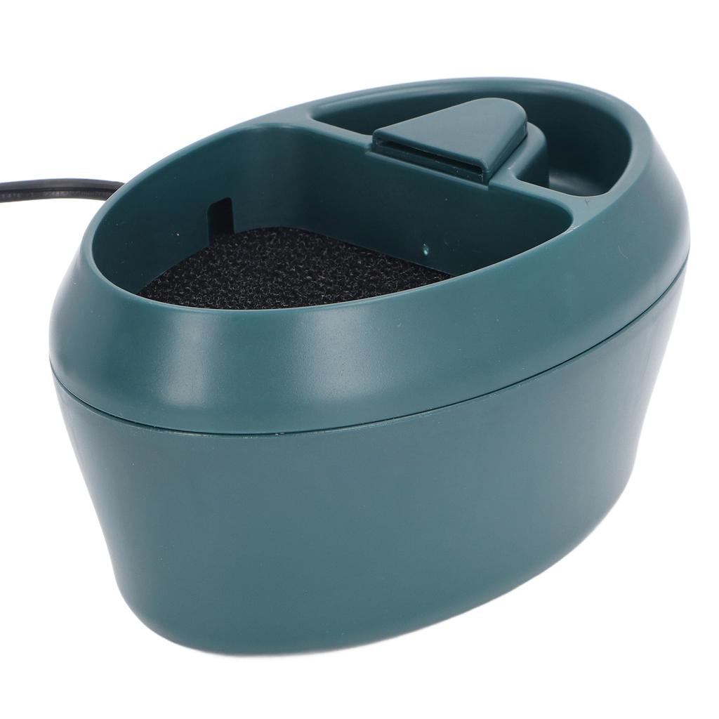 Reptile Water Fountain Automatic Circulation Waterfall Spout Lizard Water Dispenser with Food