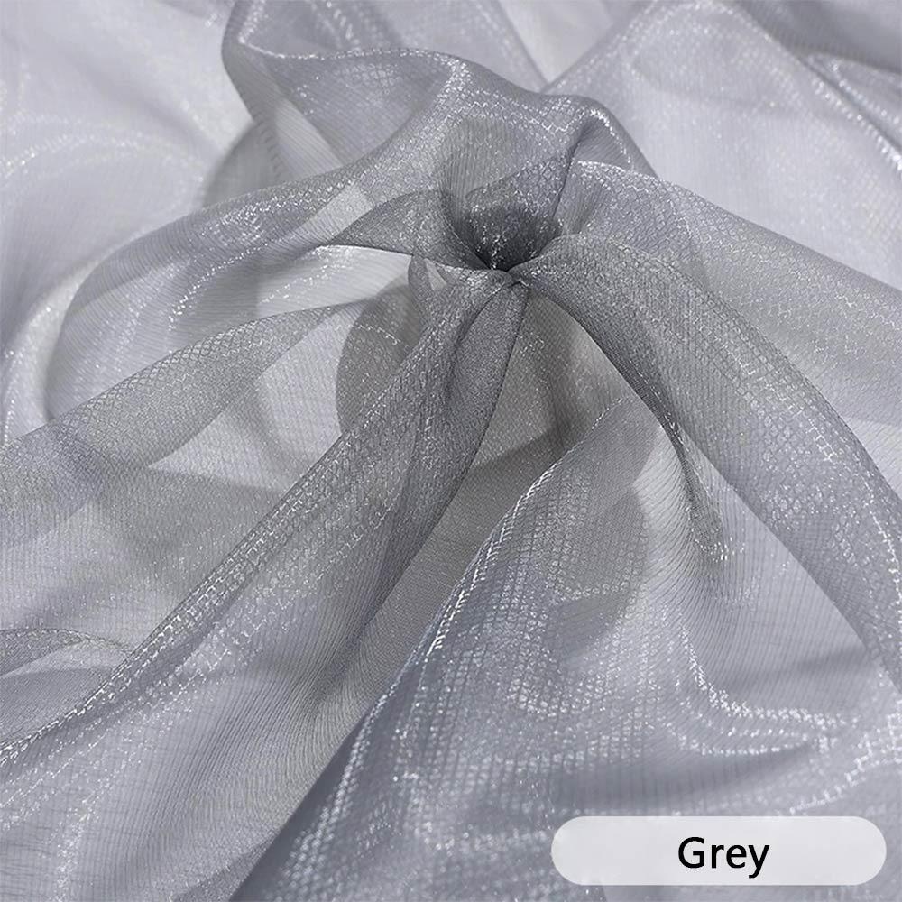 Handmade Mesh Fabric 145*100cm Decorative Yarn Fish Scale Organza Fabric  Wedding Dress