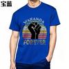 Solid Color Women Summer Tshirt Casual Wakanda Forever Fist Sunset Pattern Everyday Boys Top Tees Mens Tshirt Essential Tee