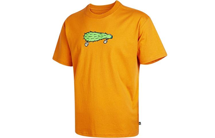 

Nike T Shirts Men s Yellow Crew Neck Moderate Straight Fit DN7294-738 M