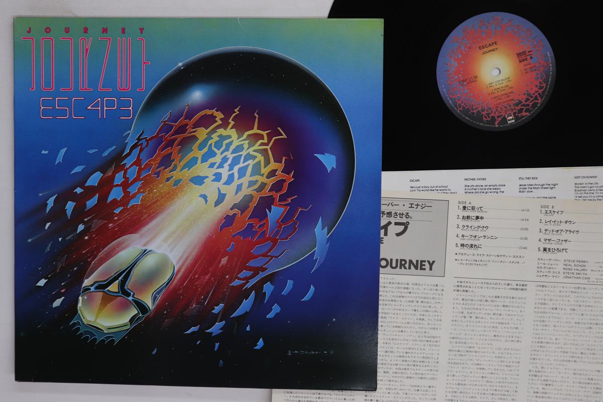 Виниловая пластинка JOURNEY Escape Master Sound 30AP2138 CBS SONY 1982 Япония Рок Б/у
