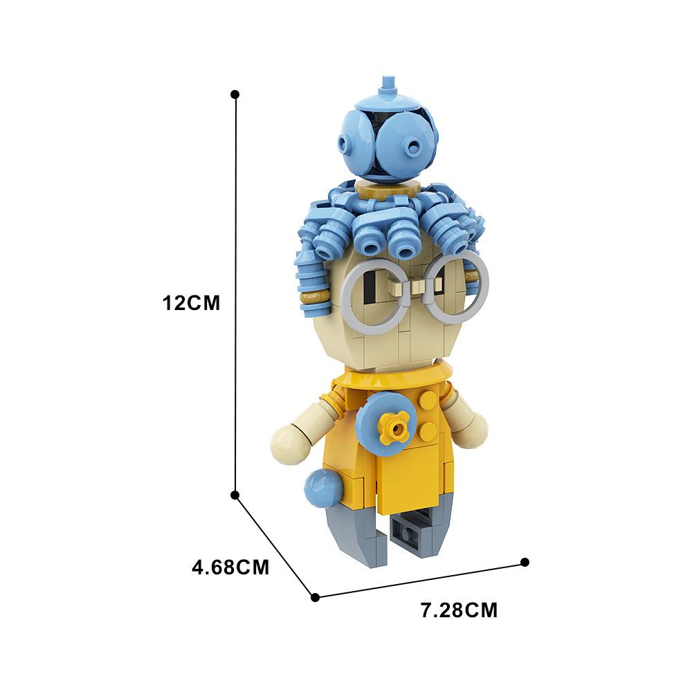 GSBAN Kreatives Spiel Kodi Es braucht Mama und Papa Xiaomei Figuren Zwei Modelle MOC Bausteine Spielzeug für Erwachsene Geschenke