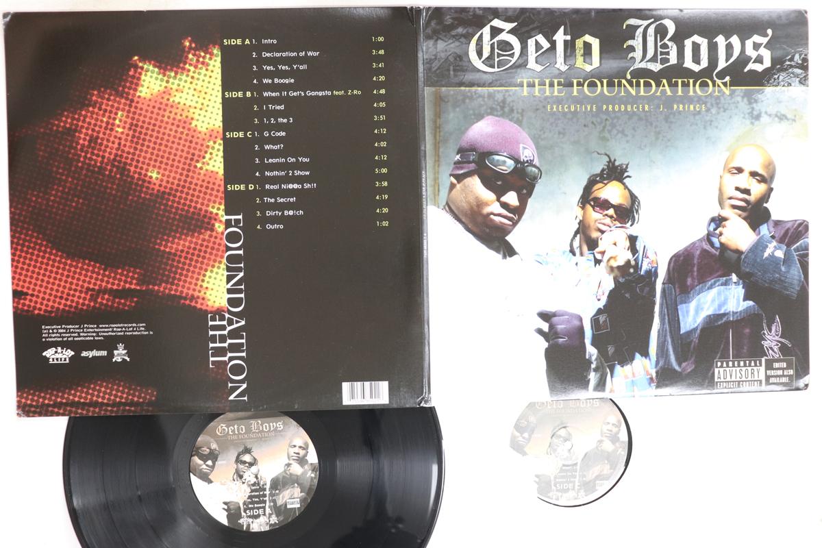 

LP Пластинка GETO BOYS - The Foundation 75596850216 Rap-A-Lot 4 Lif 2004 США Рэп и хип-хоп/R&B Б/У