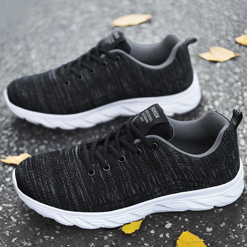 Spring and summer men's shoes large size-size mesh fly-woven casual sports shoes outdoor couple shoes