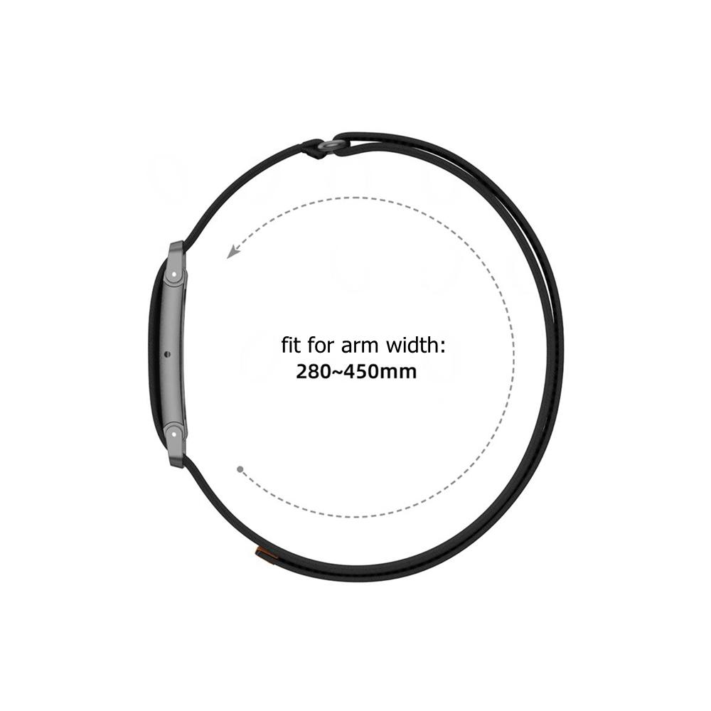 Nylon Weave Bicep Strap for Google Fitbit Air Strap Fitness Tracker Replacement Armband for Google Fitbit Air Replacement Band