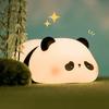 Easter Bunny Lamp Panda Light Ornament Adorable Rabbit Lamp Decorations Desk Accessories Cartoon Reading Light Easter Gifts
