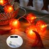 Spring Festival Red Lantern String Lights  Chinese New Year Layout Lights